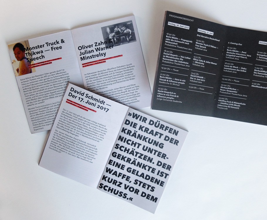 Martin Luther Propagandasymposium · Inklusives Theater ­Thikwa Berlin bis Ready-made